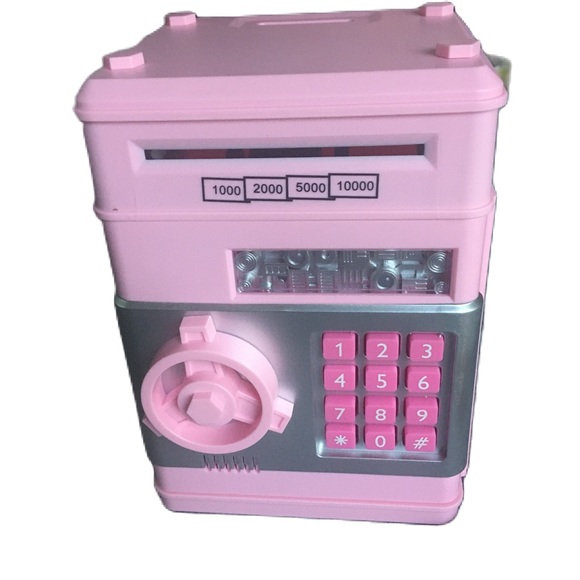 Pink Electronic Kids Gift Piggy Bank - Picture 7 of 12